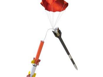 Estes D-ES2262 Black 6" Parachute
